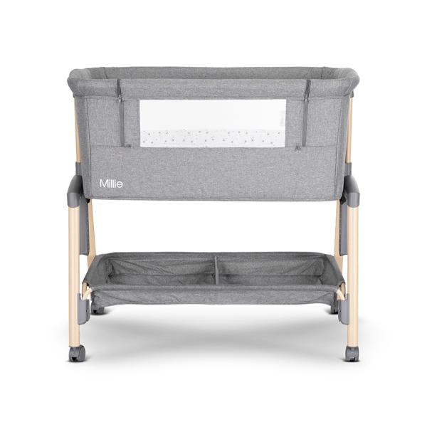 Patut Co-Sleeper Lorelli Millie Pliabil 7 Niveluri - imagine 3