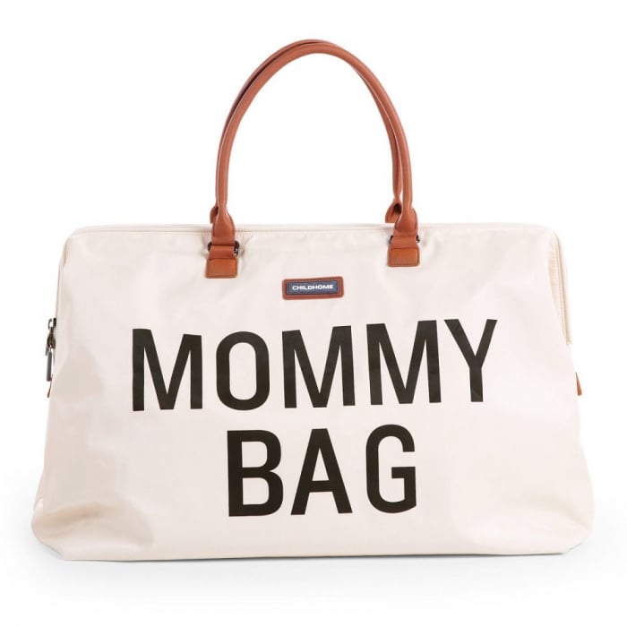 Geanta Childhome Mommy Bag Ecru Resigilat