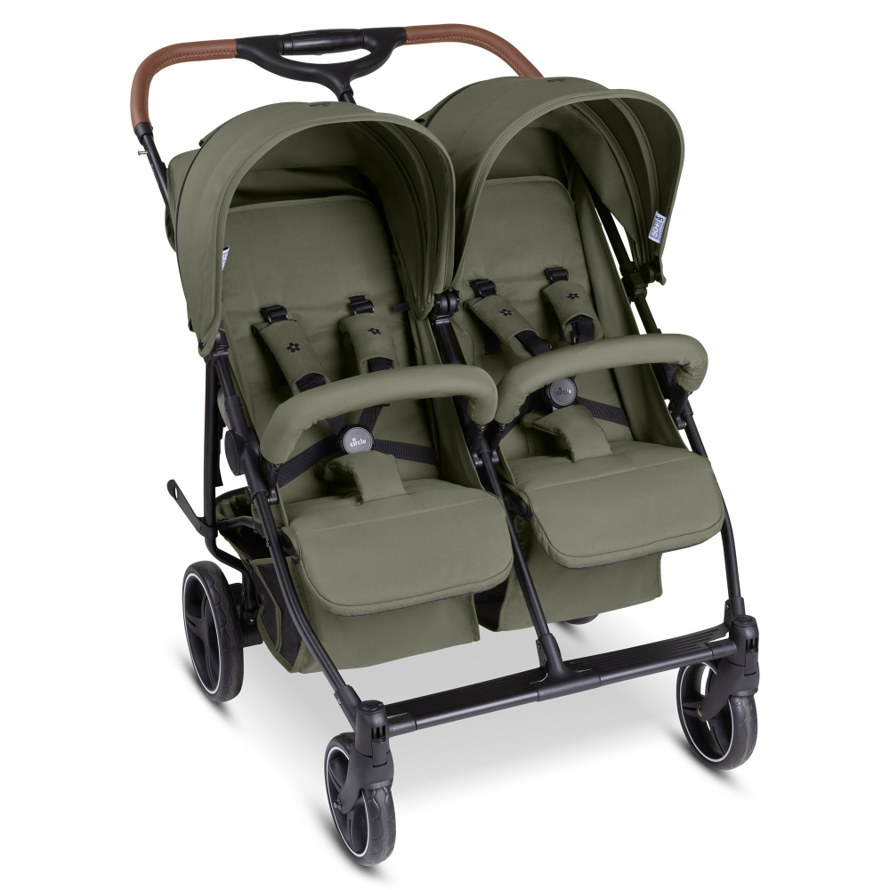 Carucior Gemeni Circle D Two Verde - imagine 3