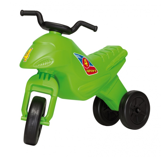 Tricicleta Dohany Super Bike Verde, 2-5 Ani - imagine 3