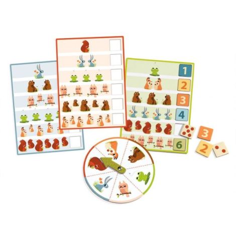 Bingo Cifre Djeco | Joc Educativ 4-6 Ani - imagine 5