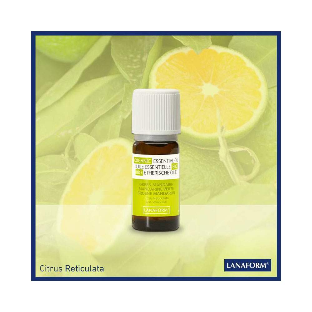 Ulei Organic Mandarin Lanaform - Relaxant și Purificator