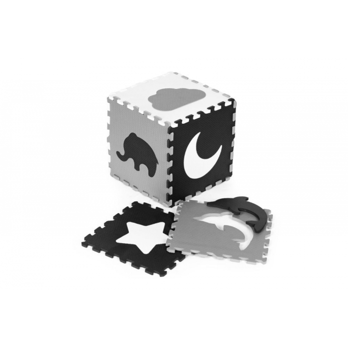 Salteluta joaca Ecotoys Puzzle, 25 elemente, ECOEVA015 - imagine 3