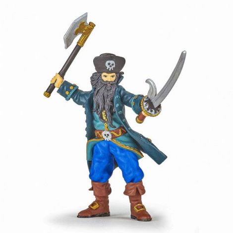 Papo Pirat Barba Neagra | Figurina Jucarie