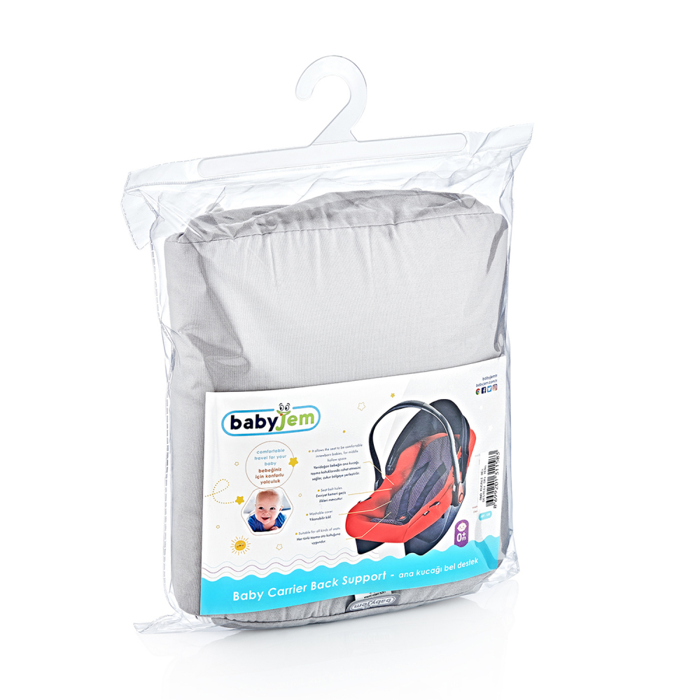 Reductor Scaun Auto BabyJem White 0-13 kg - imagine 2