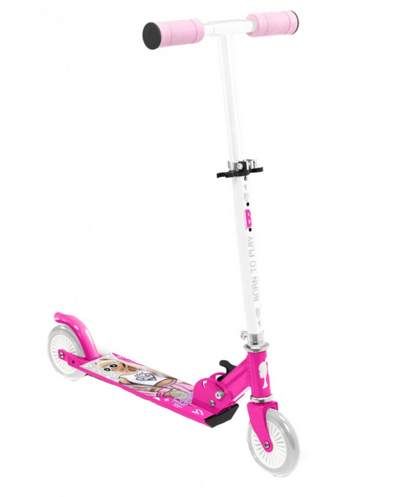 Trotineta Barbie Pliabilă cu Ghidon Reglabil - imagine 3