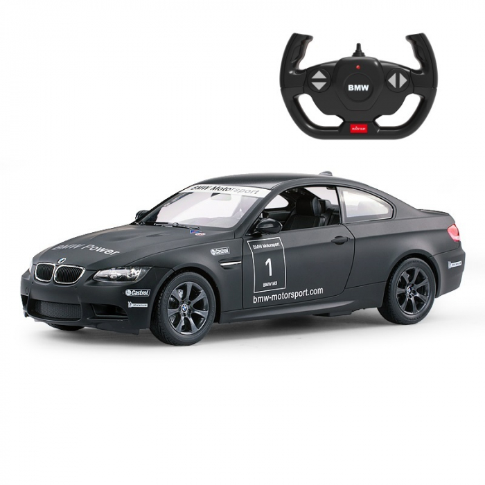 Masina RC BMW M3 Rastar 1:14, Negru