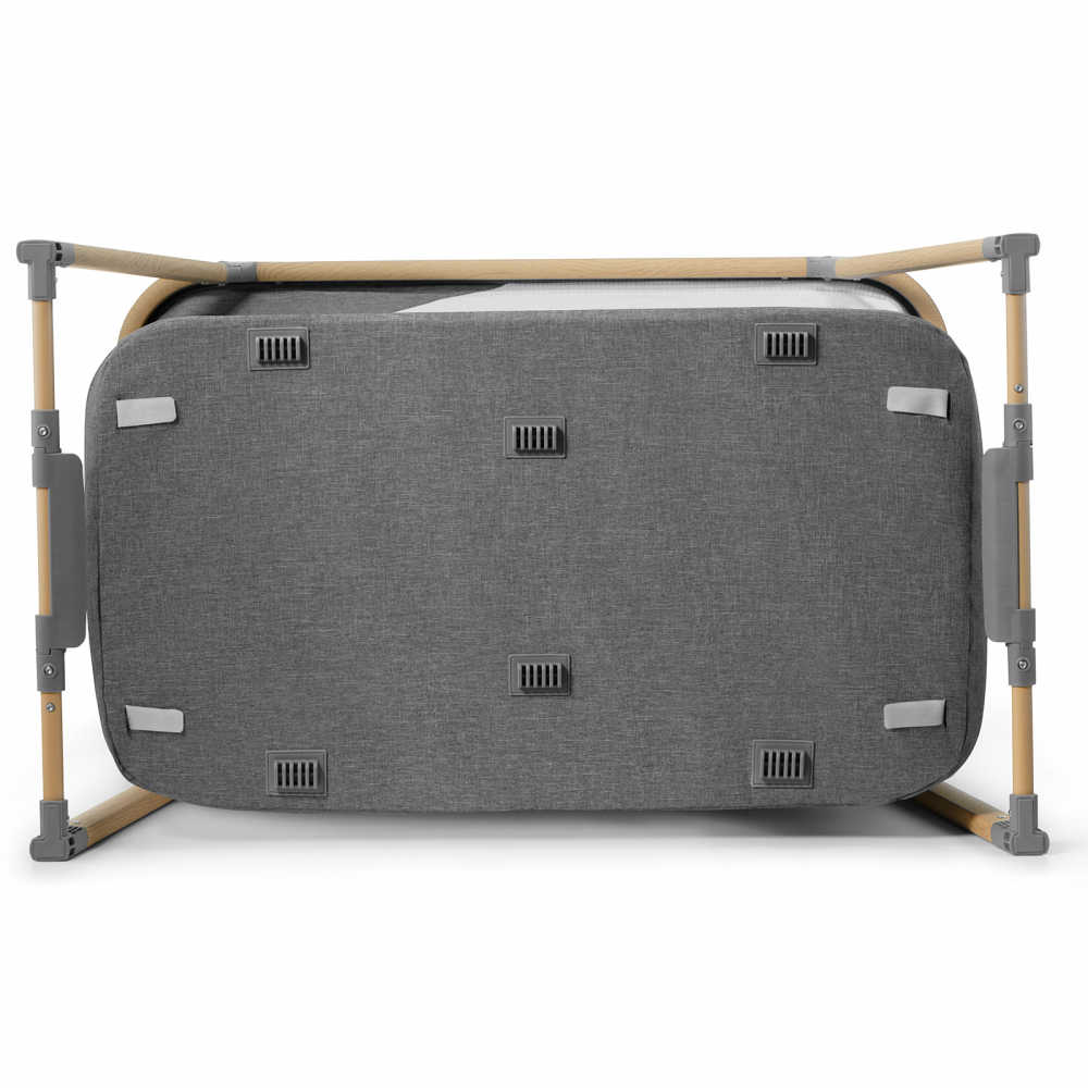Patut de calatorie 4-in-1 Kinderkraft Sofi Grey - imagine 6