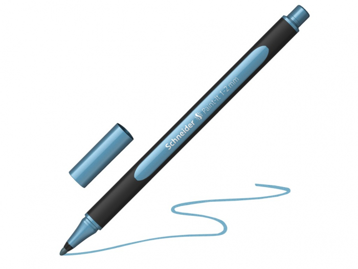 Liner Schneider Polar Blue Metallic 1-2 mm