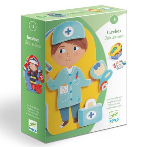 Jobissimo Djeco - Joc magnetic meserii educativ - imagine 5