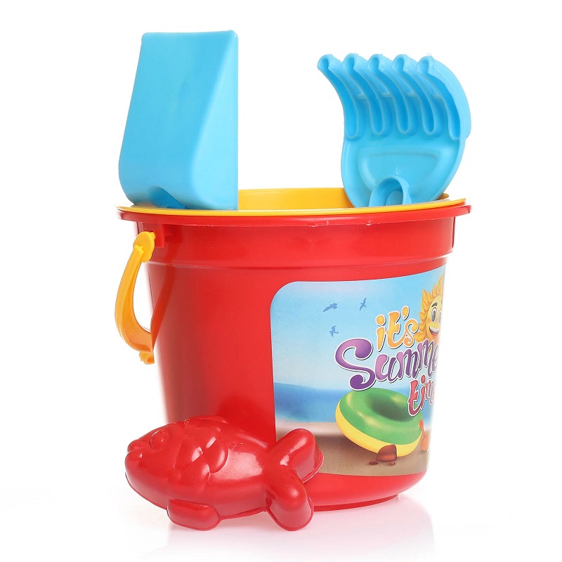 Set 5 Jucării de Nisip Sweet Red Guclu Toys - imagine 2