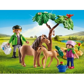 Playmobil Veterinar Ponei Manz - Joc Creativ - imagine 5