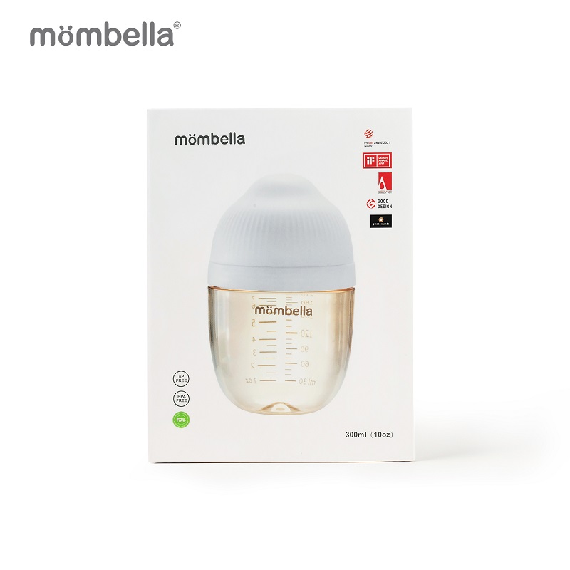 Biberon Anticolici Mombella Brest-Like 300ml PPSU - imagine 3