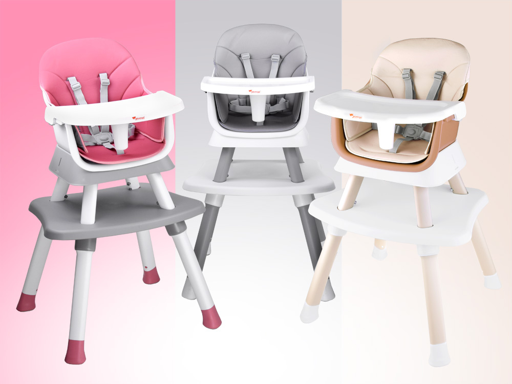 Scaun Masa 6in1 Roz Jokomisiada | Cresc - imagine 7