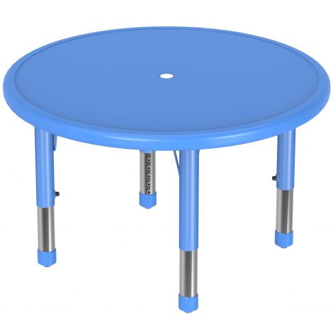 Masa Rotunda Ookee Reglabila 85cm Albastra