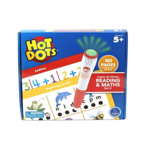 Hot Dots Educational Insights - Set 2 Citire Matematică