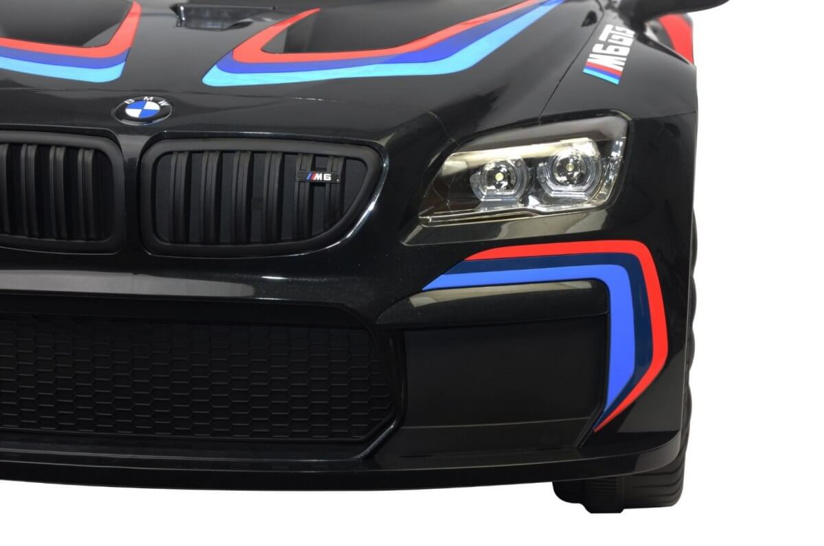 Masinuta electrica BMW M6 GT3, Negru, Licentiat - imagine 9