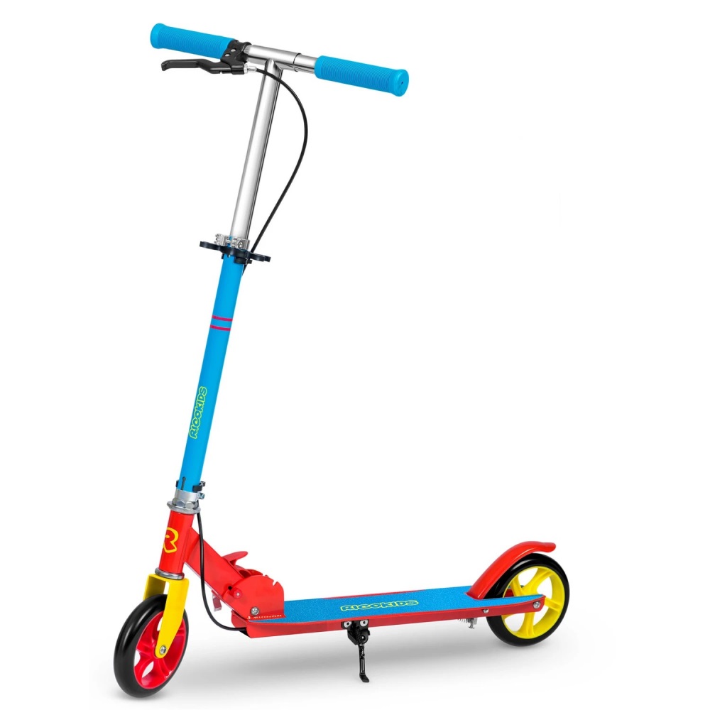 Trotineta Ricokids Kodi Pliabilă Albastru-Rosu - imagine 3