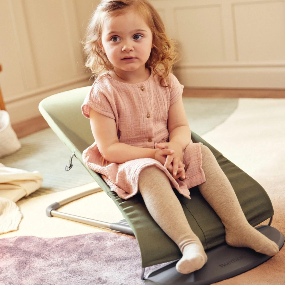 Balansoar BabyBjorn Bliss Dark Green, Ergonomic - imagine 2