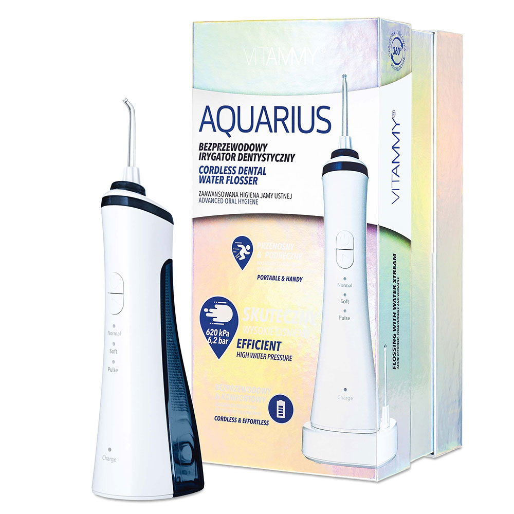 Irigator Oral Vitammy Aquarius 150ml Alb