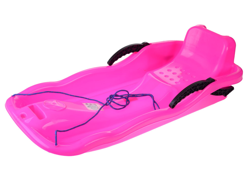 Sanie Jokomisiada Pink cu Frână Dublă - imagine 2