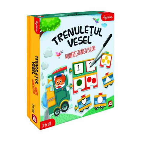Clementoni Trenuletul Vesel Educativ 3-6 Ani - imagine 7