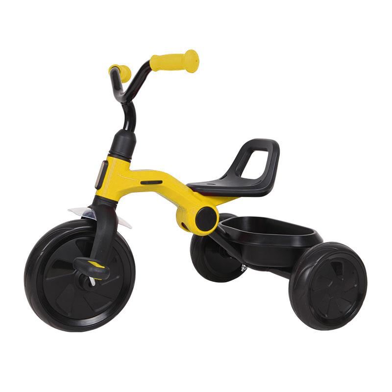 Tricicleta Qplay Ant Pliabilă, Galbenă - imagine 6