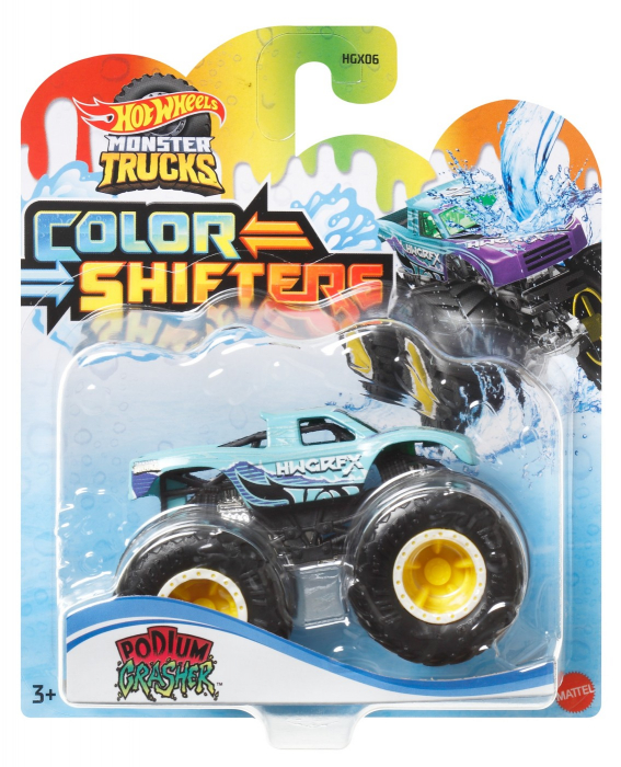 Hot Wheels Camion Podium Crasher Color Shifters
