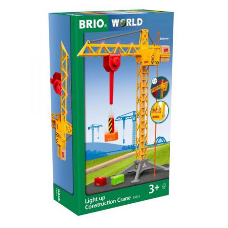 Macara Construcții Brio cu Lumini și Funcționare Manuală - imagine 7