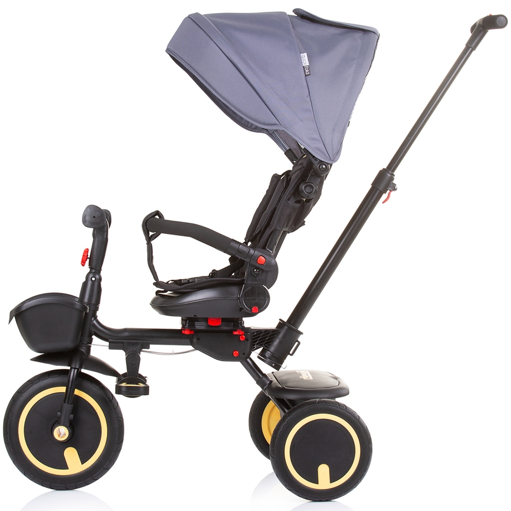 Tricicleta Chipolino Quick Fold Graphite Pliabilă