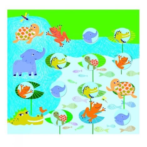 Avenir Carte Jungla Portabilă Colorat - imagine 7