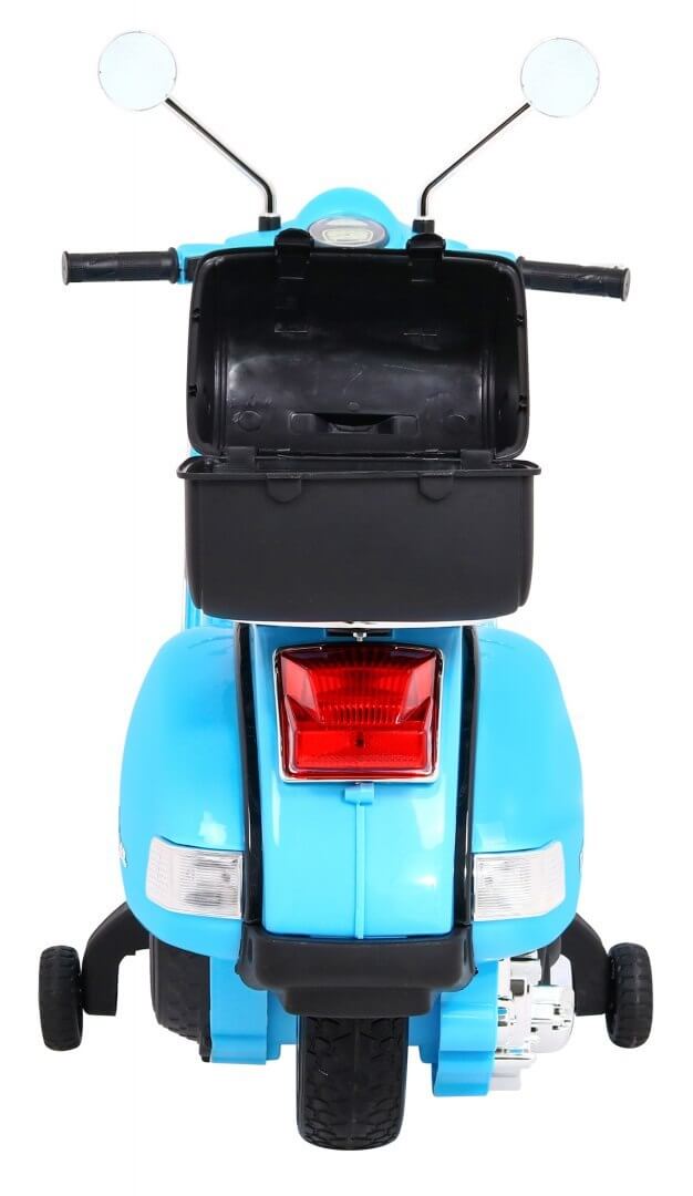 Scuter Electric Vespa PX150 12V Albastru | Autokids - imagine 12