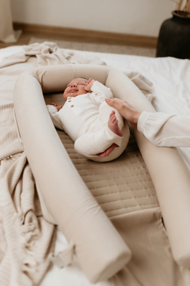 Baby nest 4in1 Sand Sleepee Nor Pufos - imagine 6