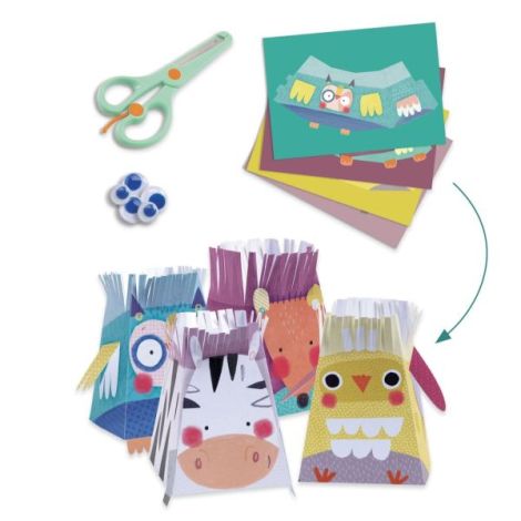 Joc Creativ Casa Animalelor Djeco - 6 Activități - imagine 2