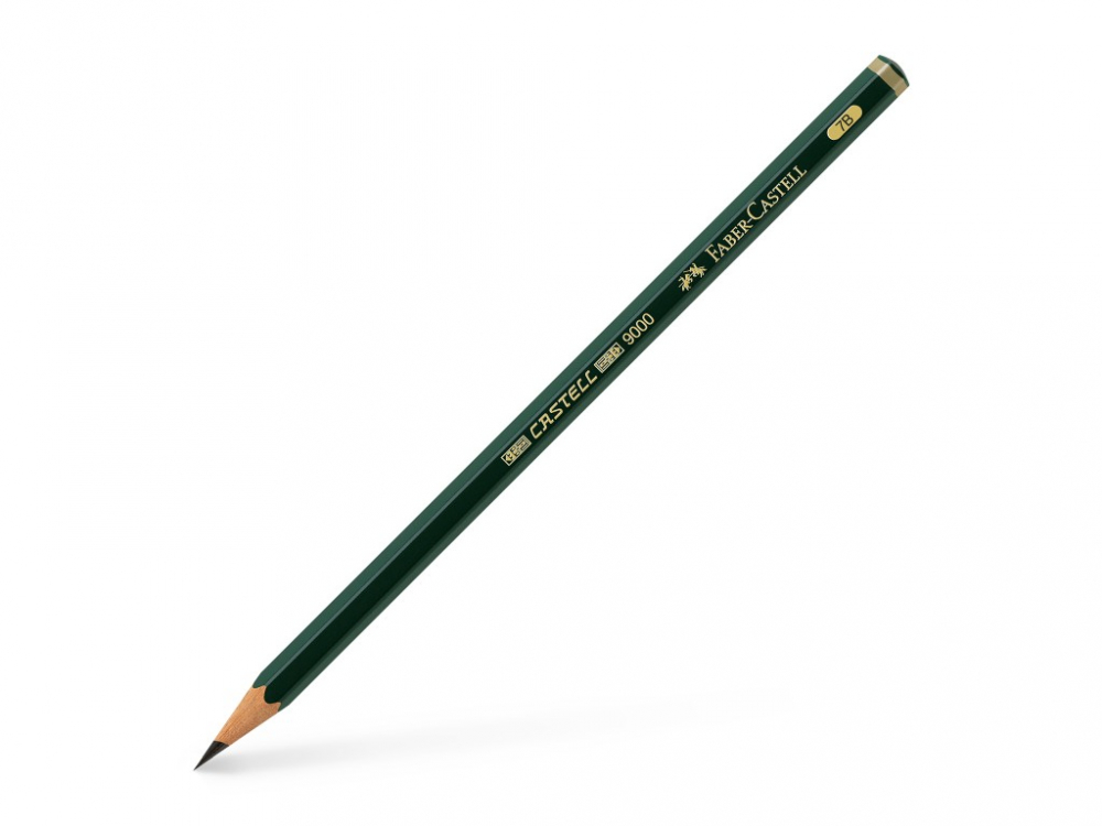 Creion Grafit 7B Faber-Castell 9000