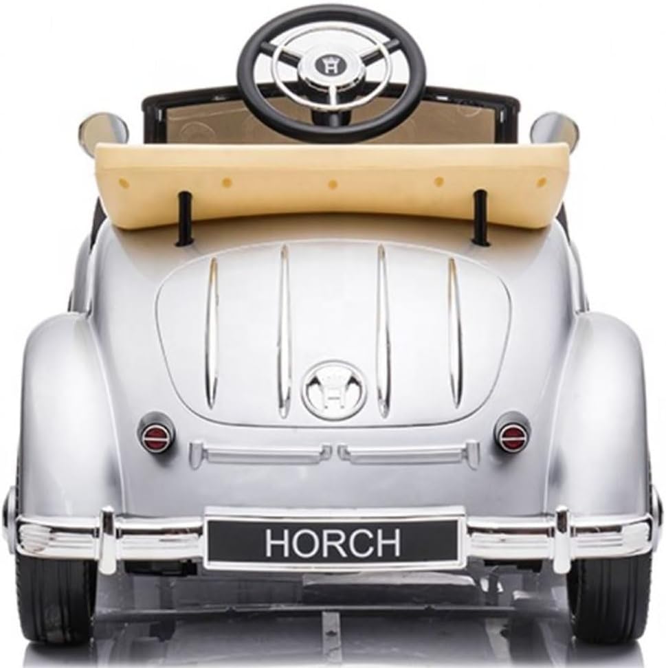 Masina Electrica RC Audi Horch 12V Argintiu - imagine 5