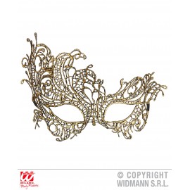 Masca Dantela Aurie Widmann - Eleganță Carnaval