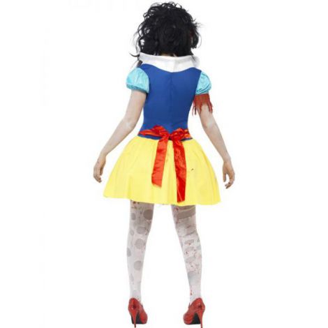 Costum Zombie Alba Ca Zapada Smiffys Halloween - imagine 2