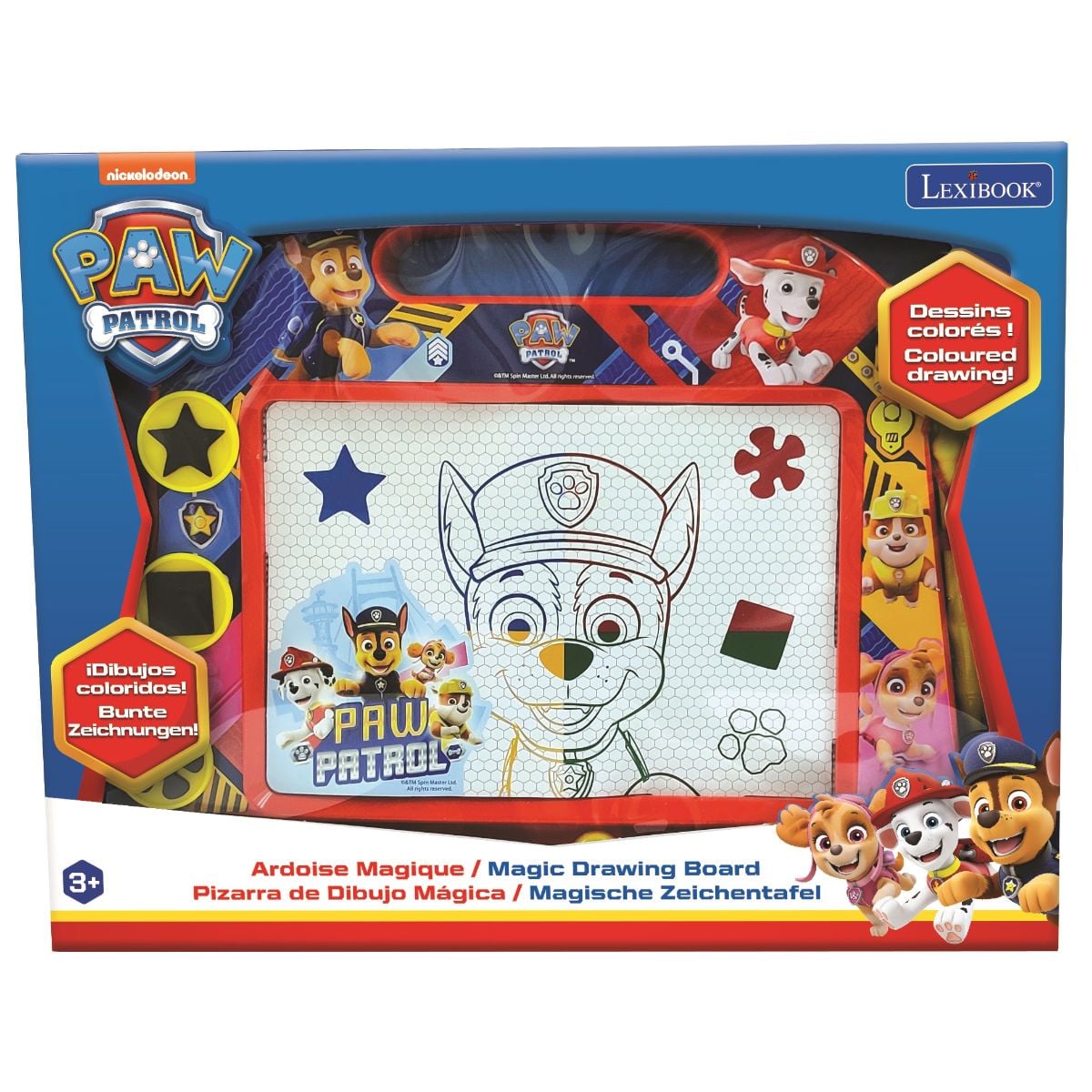 Tabla Magnetica Paw Patrol Lexibook cu Accesorii