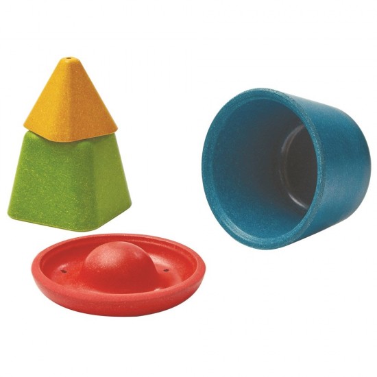 Set Jucării Nisip Plan Toys | Creativitate din Lemn - imagine 3