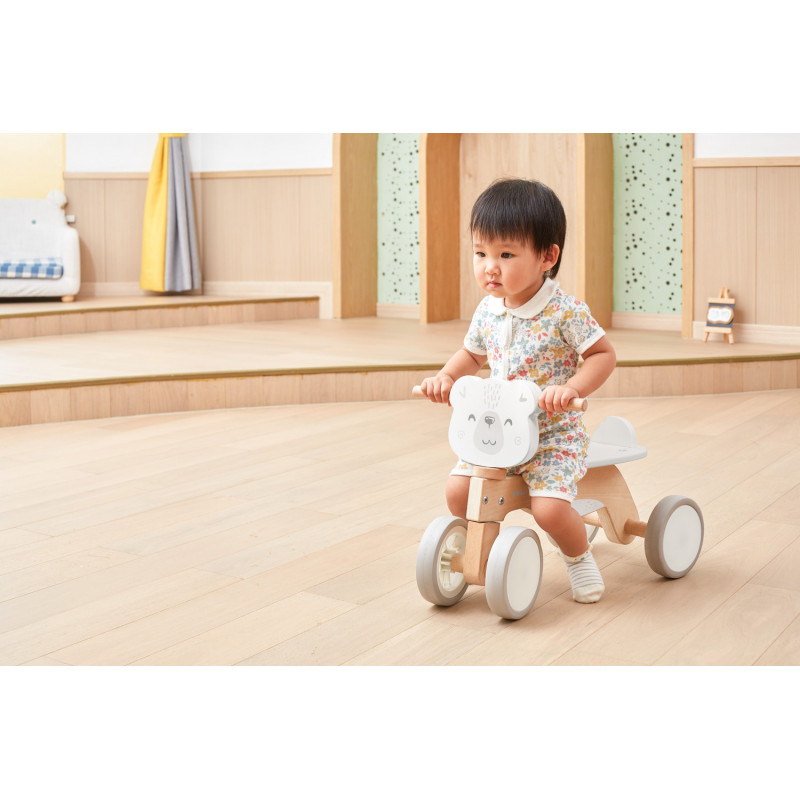 Ride-on lemn Viga PolarB - Explorare sigură - imagine 6