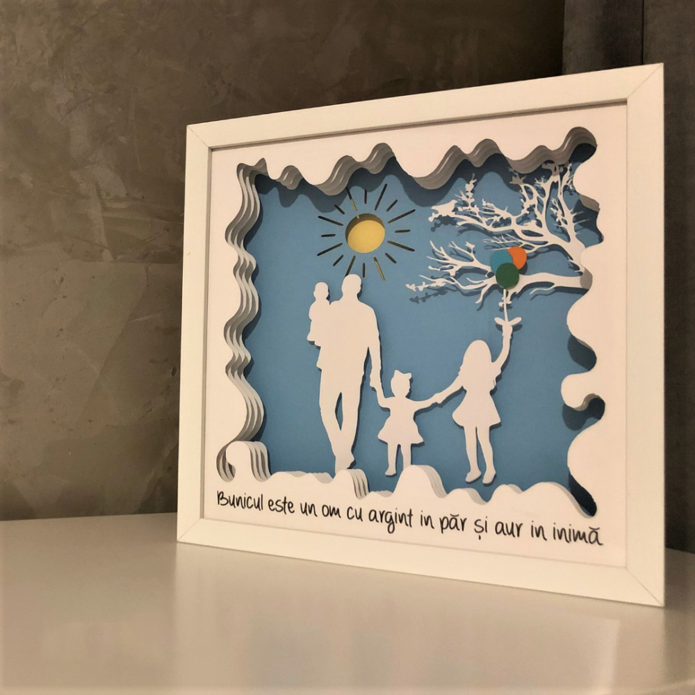 Tablou Luminos Bunici 014 Noorhandmadeatelier - imagine 5