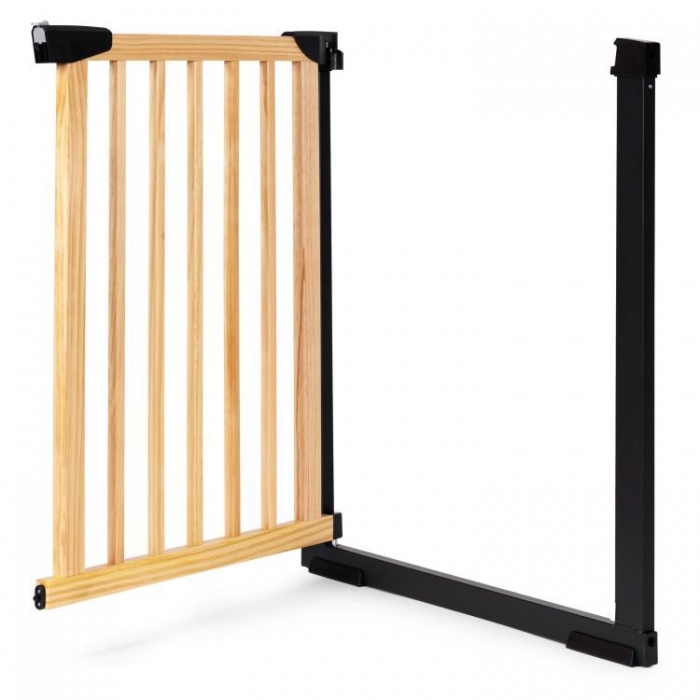 Poarta Siguranță Ecotoys 74-80cm Lemn - imagine 4
