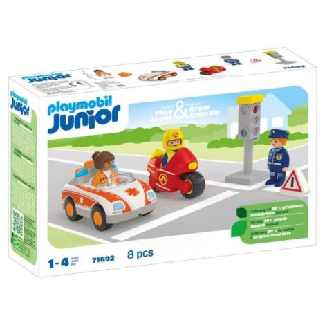 Playmobil Junior Eroi Salvatori - Aventura Eroica - imagine 2