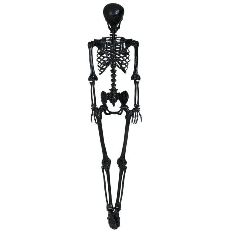 Schelet Halloween Negru 90cm Guirca - imagine 5
