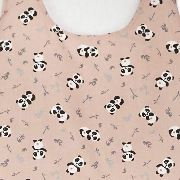 Sac de dormit Panda Kids Decor, Bumbac, 110 cm