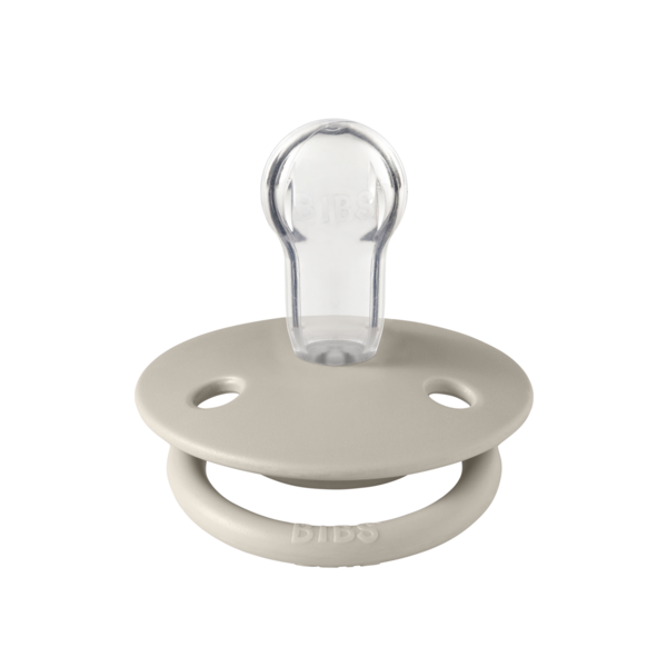 Suzeta Bibs Silicon, Rotundă, 0-3 Ani, Sand