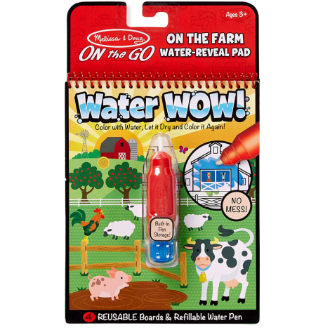 Carnet Colorat Apa Fermă Melissa & Doug