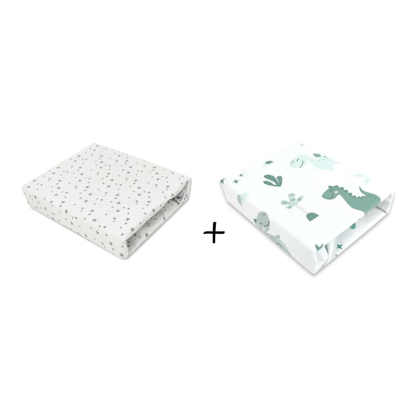 Set 2 Cearceafuri Qmini Bumbac 90x40 cm - imagine 3