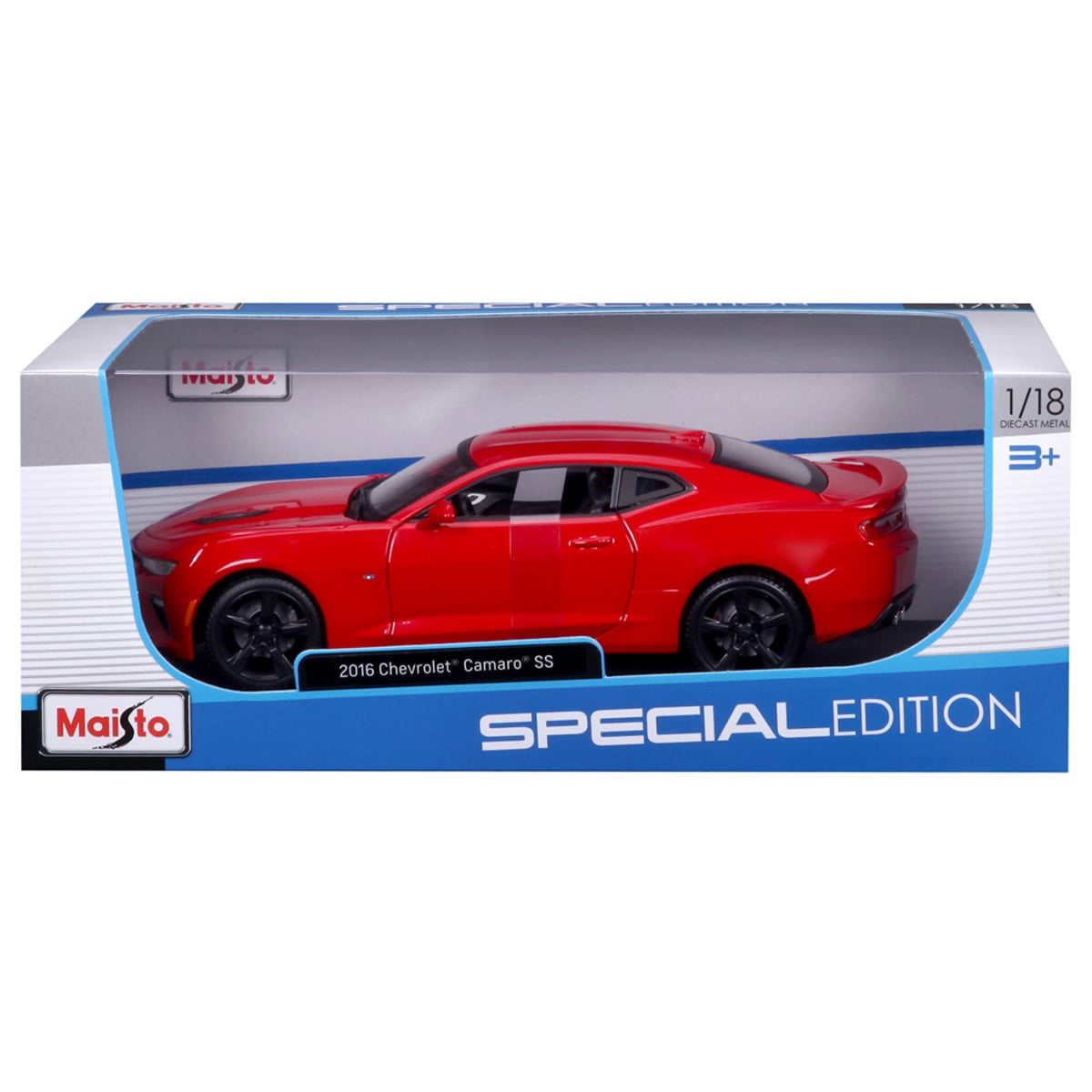 Maisto Camaro SS 1:18 Rosu | Macheta Metalica Premium
